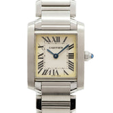 Cartier Tank Française SM W51008Q3 Ivory Dial Women's Watch — Good