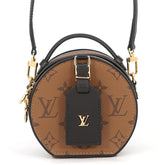 Louis Vuitton Shoulder Bag Monogram Reverse Mini Boite Chapeau M68276 LOUIS VUITTON 2-way Handbag — Like New