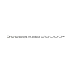 14K White Gold 1.00 Cttw Paperclip Link Bracelet
