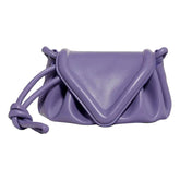 Bottega Veneta Beak Small Lavender Nappa Crossbody Bag