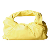 Bottega Veneta Shoulder Pouch Sherbet Yellow Nappa Leather Bag