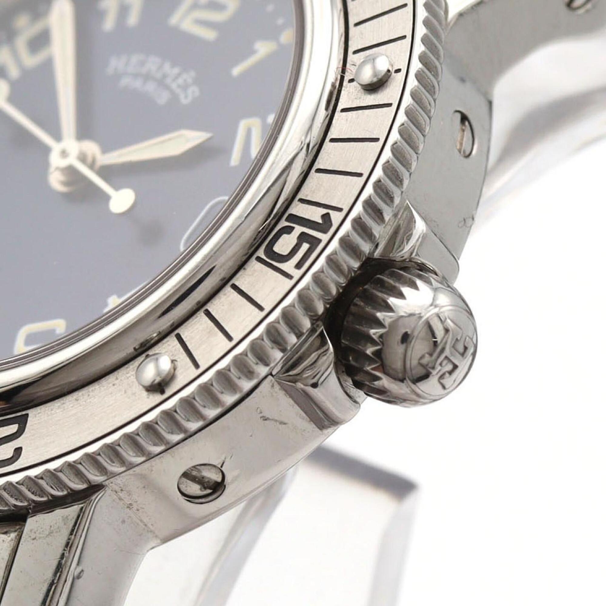 Hermes Clipper Diver CL5.210 SS Quartz Watch — Good