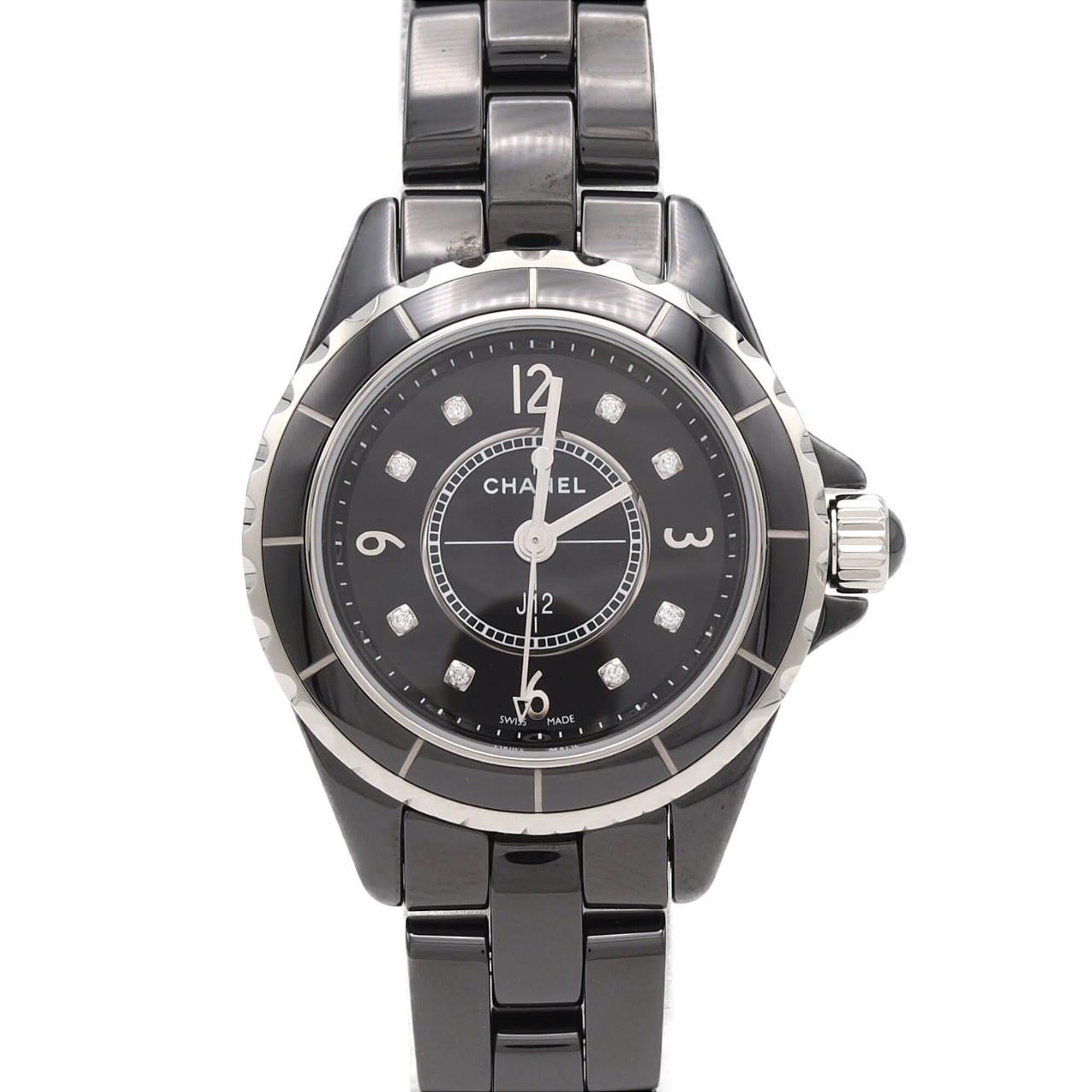 Chanel J12 29mm Ceramic 8P H2569 Quartz Watch — Very Good