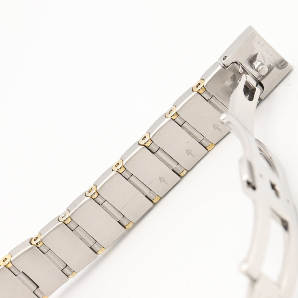 Omega Constellation 12-Diamond Watch, 18K Yellow Gold Stainless Steel, Diamond, Ladies', Pink Tone, Mother-of-Pearl, 123.20.24.60.57.004 — Very Good