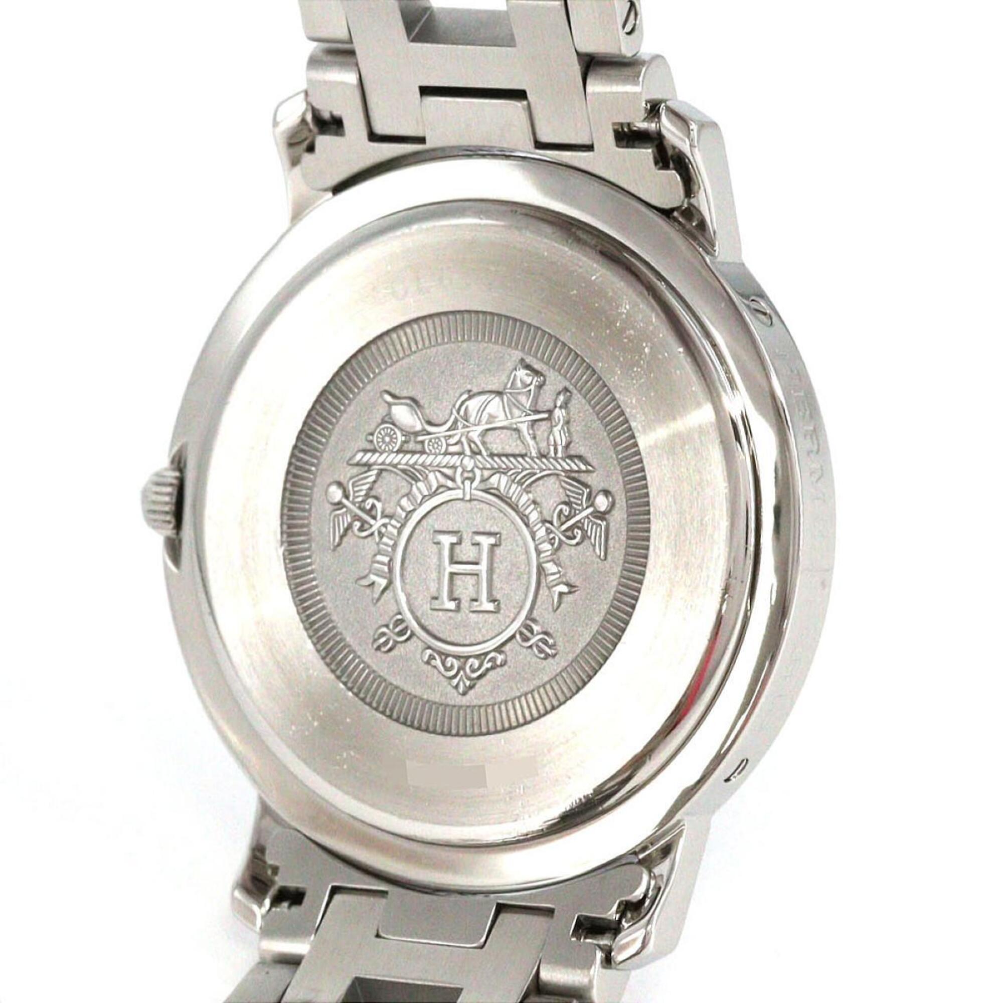 Hermes Clipper CL6.710 SS Quartz Watch — Very Good