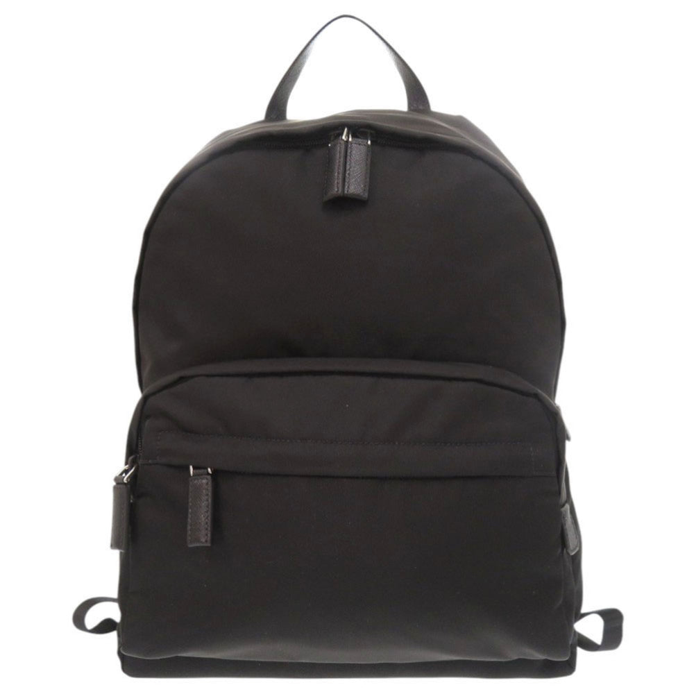 Like new Prada nylon black backpack/daypack, black, 1213 PRADA — Like New