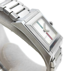 GUCCI Sherry Line 111L Silver Stainless Steel Women's Quartz Watch — Good
