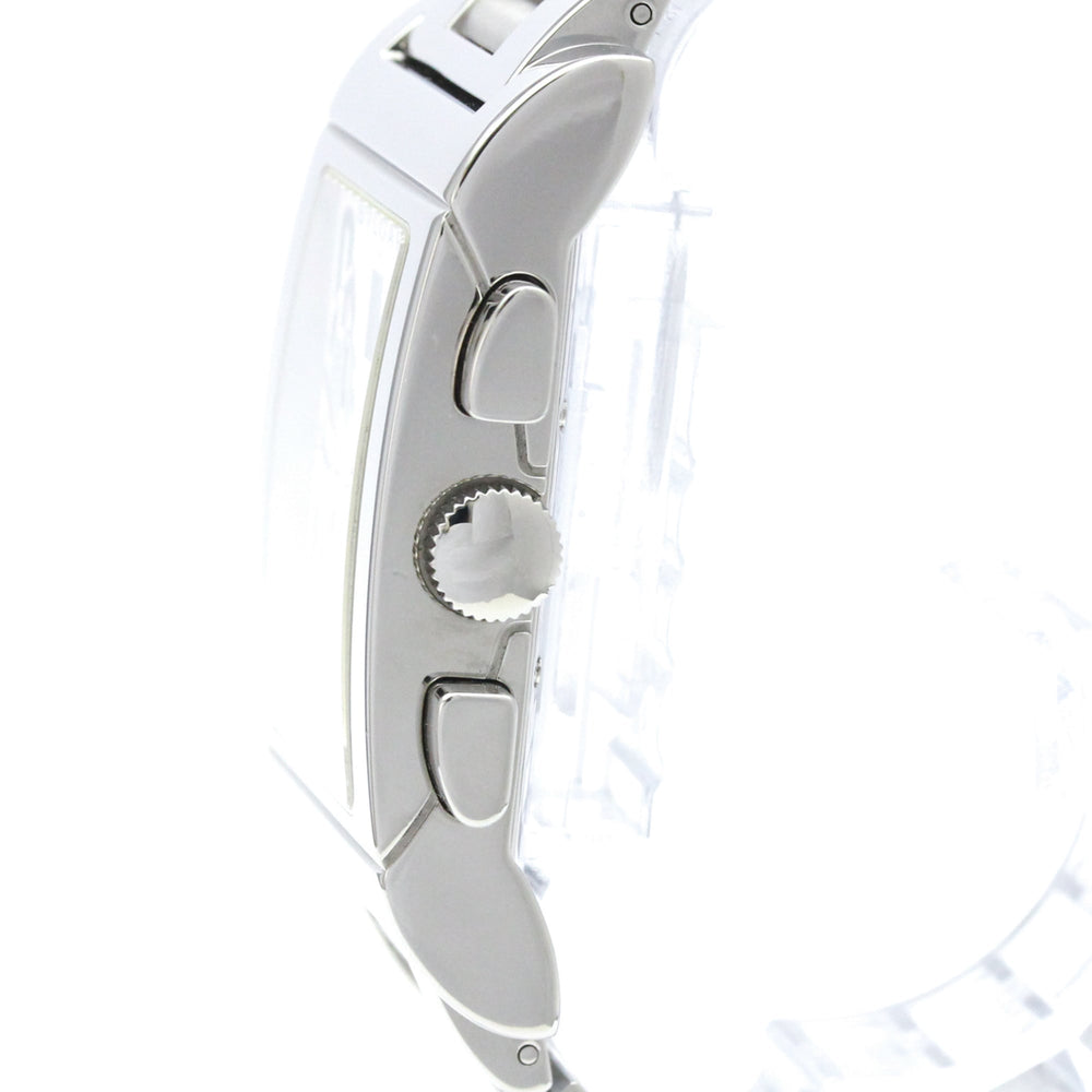 BVLGARI Rettangolo Stainless Steel Quartz Mens Watch RTC49S Polished — Very Good