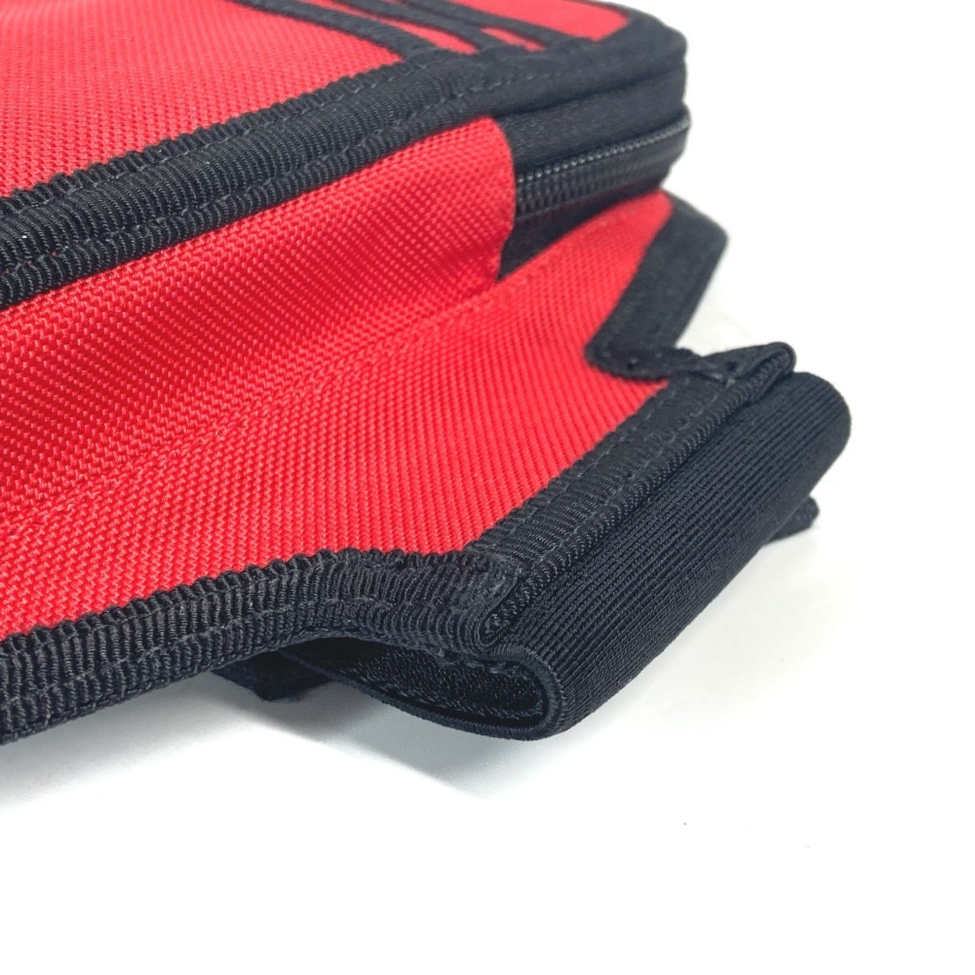 BALENCIAGA 6559472 Explorer Arm Phone Holder Bracelet Warmer Pouch Nylon Women's Red G-241010-48 — New - Store Return