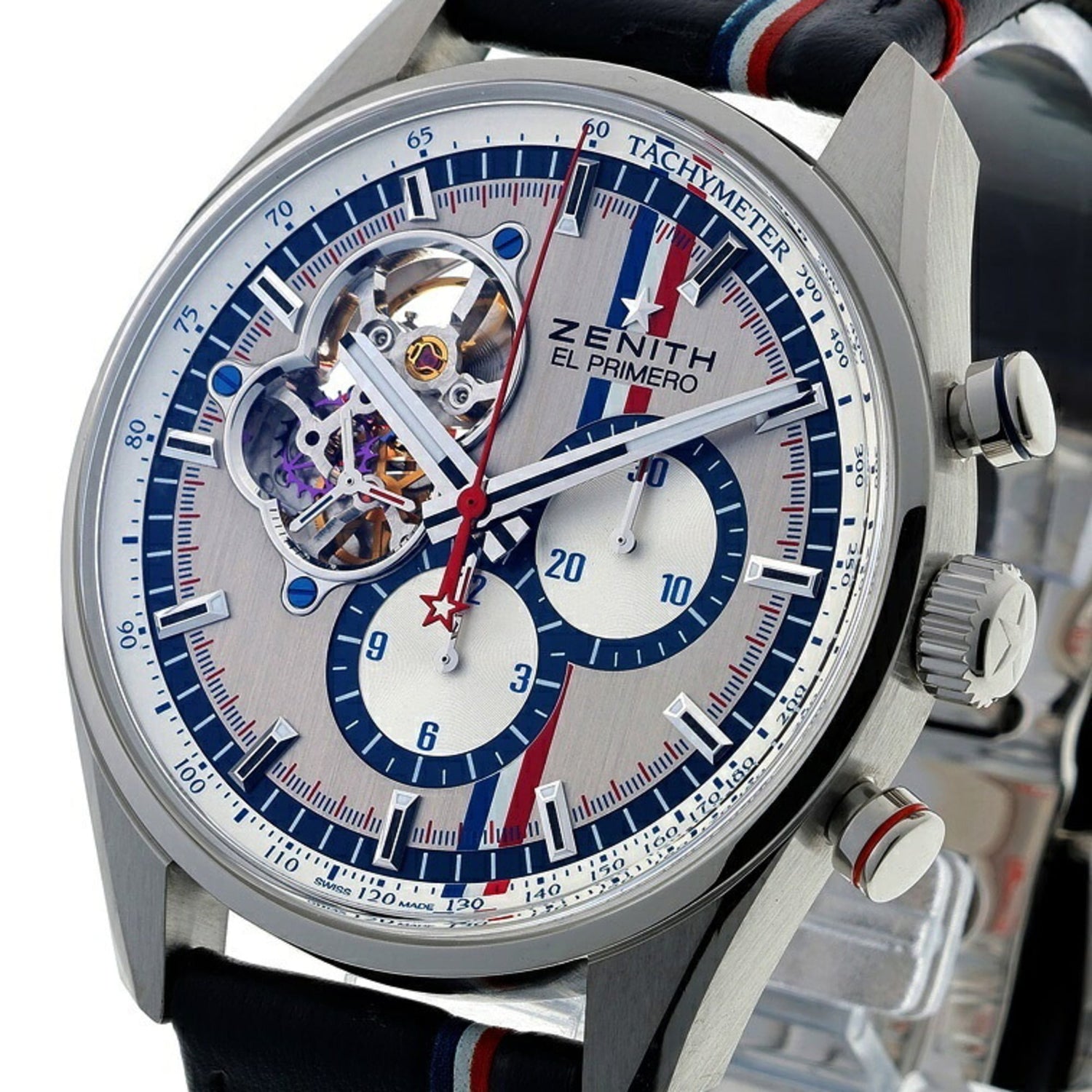 Zenith El Primero Chronomaster 03.2044.4061 01.C746 Gray Automatic Watch 1969 Tour Auto Edition A-159864