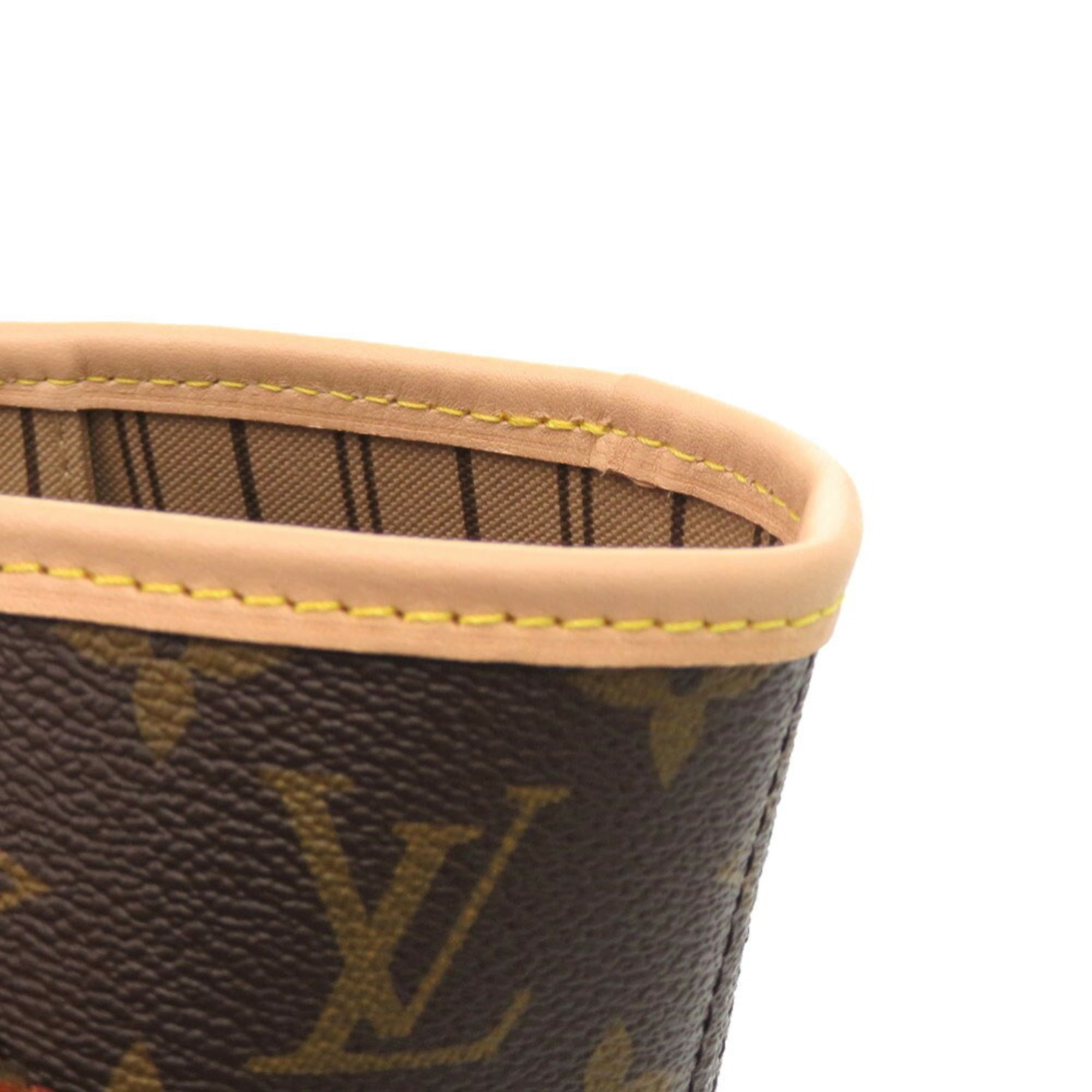 Unused Louis Vuitton Neverfull MM Mon Monogram P01926 Tote Bag in Camel Quartz LV 0668 LOUIS VUITTON — Like New