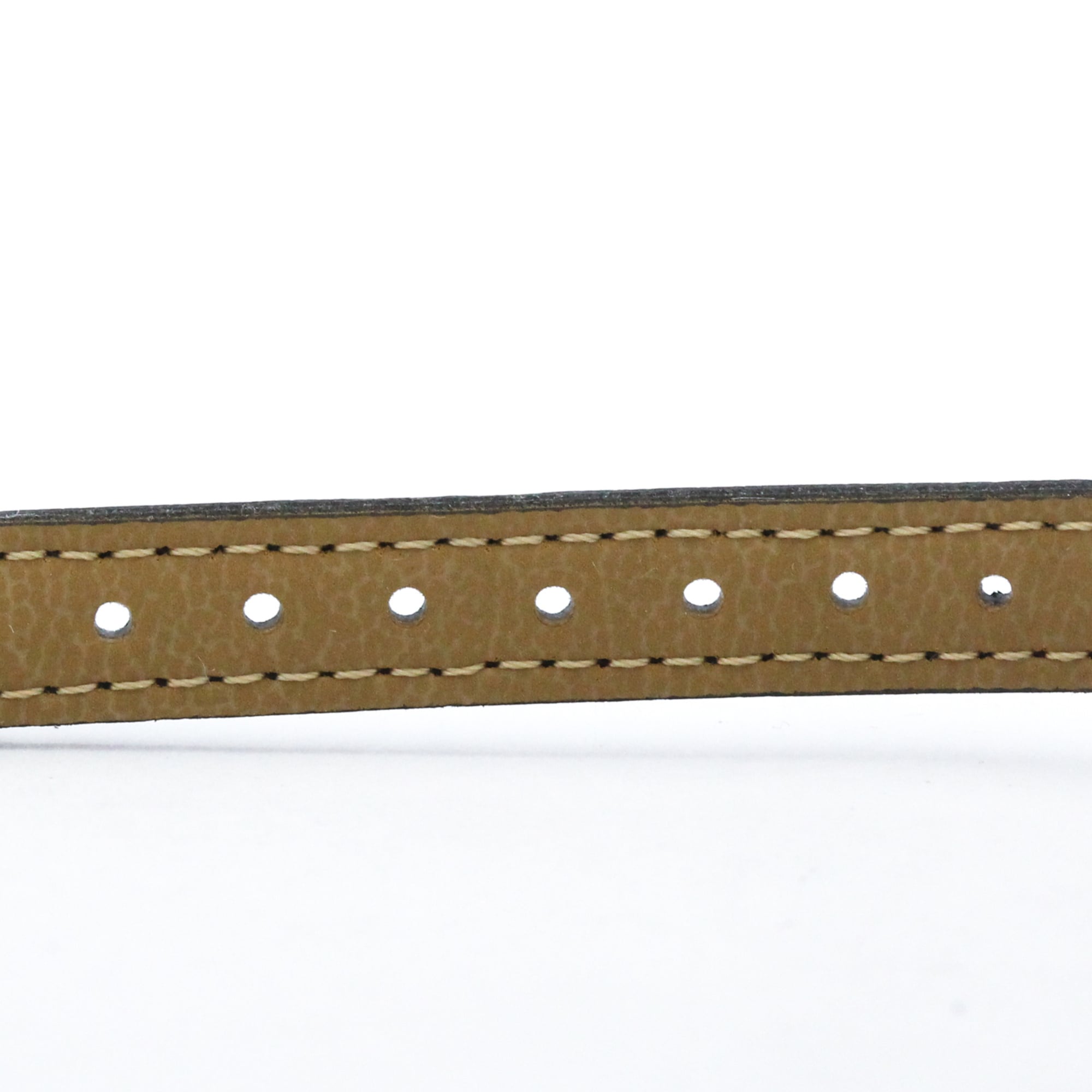 OMEGA De Ville Prestige Steel Leather Quartz Ladies Watch 4870.31.01 Polished — Very Good