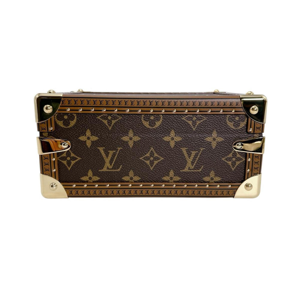 Louis Vuitton Petite Valise handbag, Monogram canvas, M20468, brown — Like New