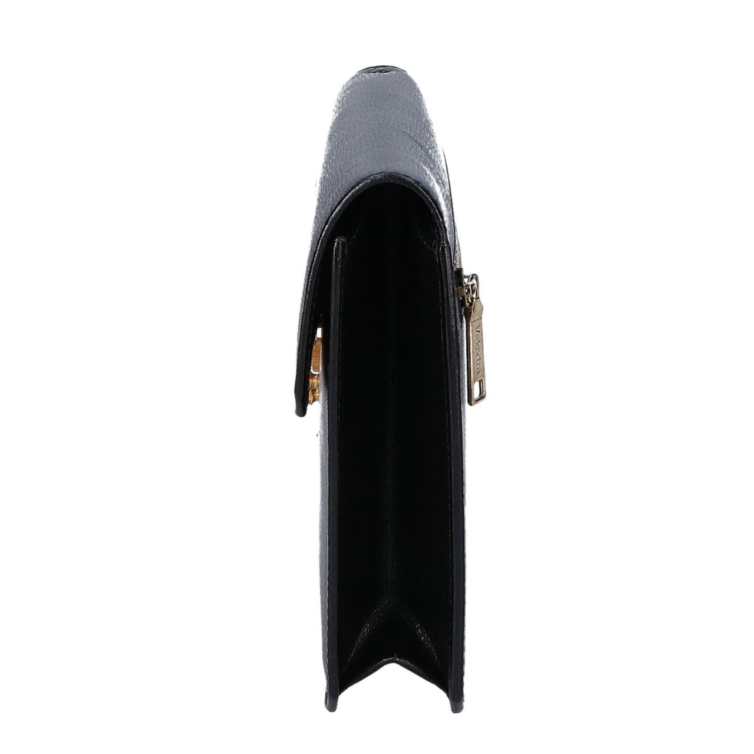 Valextra Sherlock Holmes Key Second Bag, Clutch Black Gold, Men's