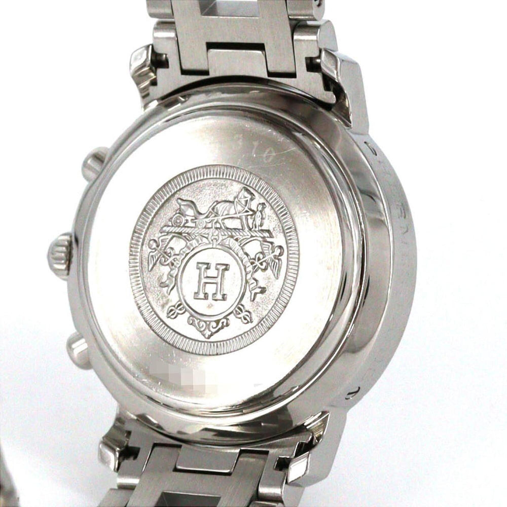 Hermes Clipper Chronograph CL1.310 SS Quartz Watch — Very Good