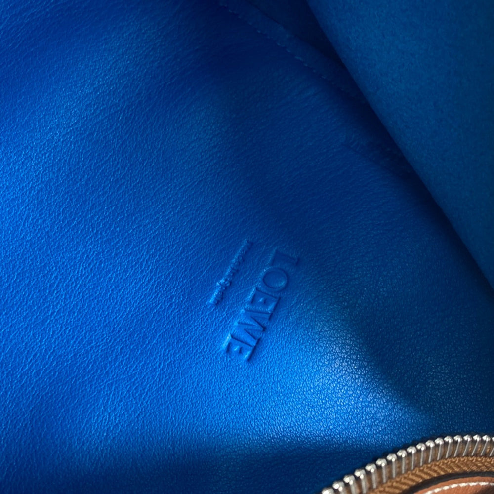Loewe Bag Bicolor cross Shoulder Bag blue Brown — Like New