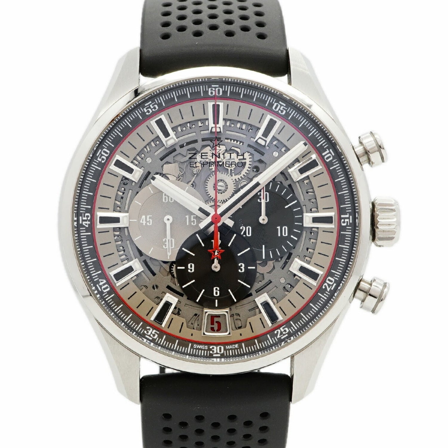 Zenith El Primero 03.2522.400 Skeleton Dial Men's Watch