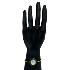 GUCCI Vintage Change Bezel Sherry Line GP Quartz Wristwatch Gold 28050 — Good
