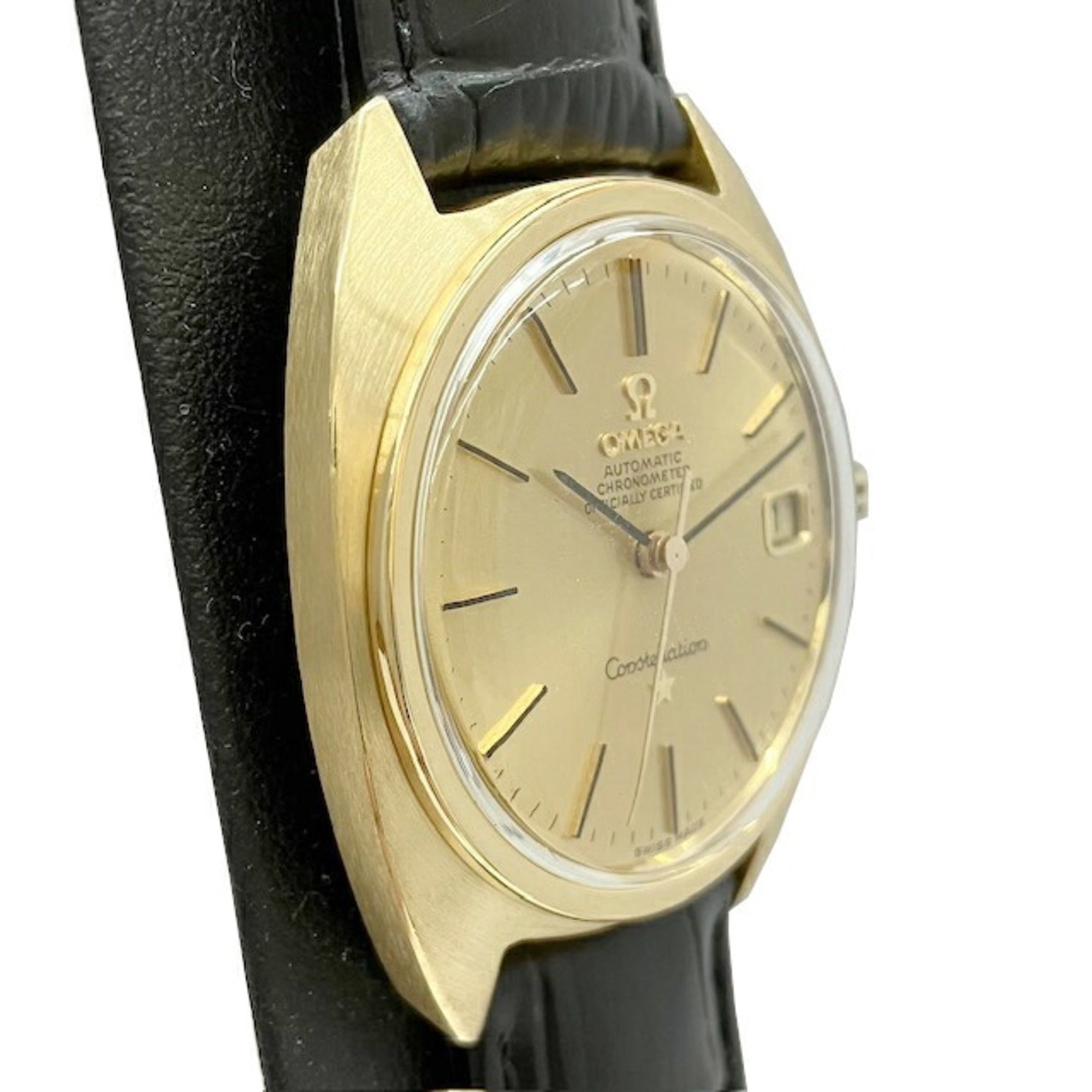OMEGA Constellation 168.009 Cal.561 750 168.017 18K Automatic Watch with Date Function for Men — Very Good