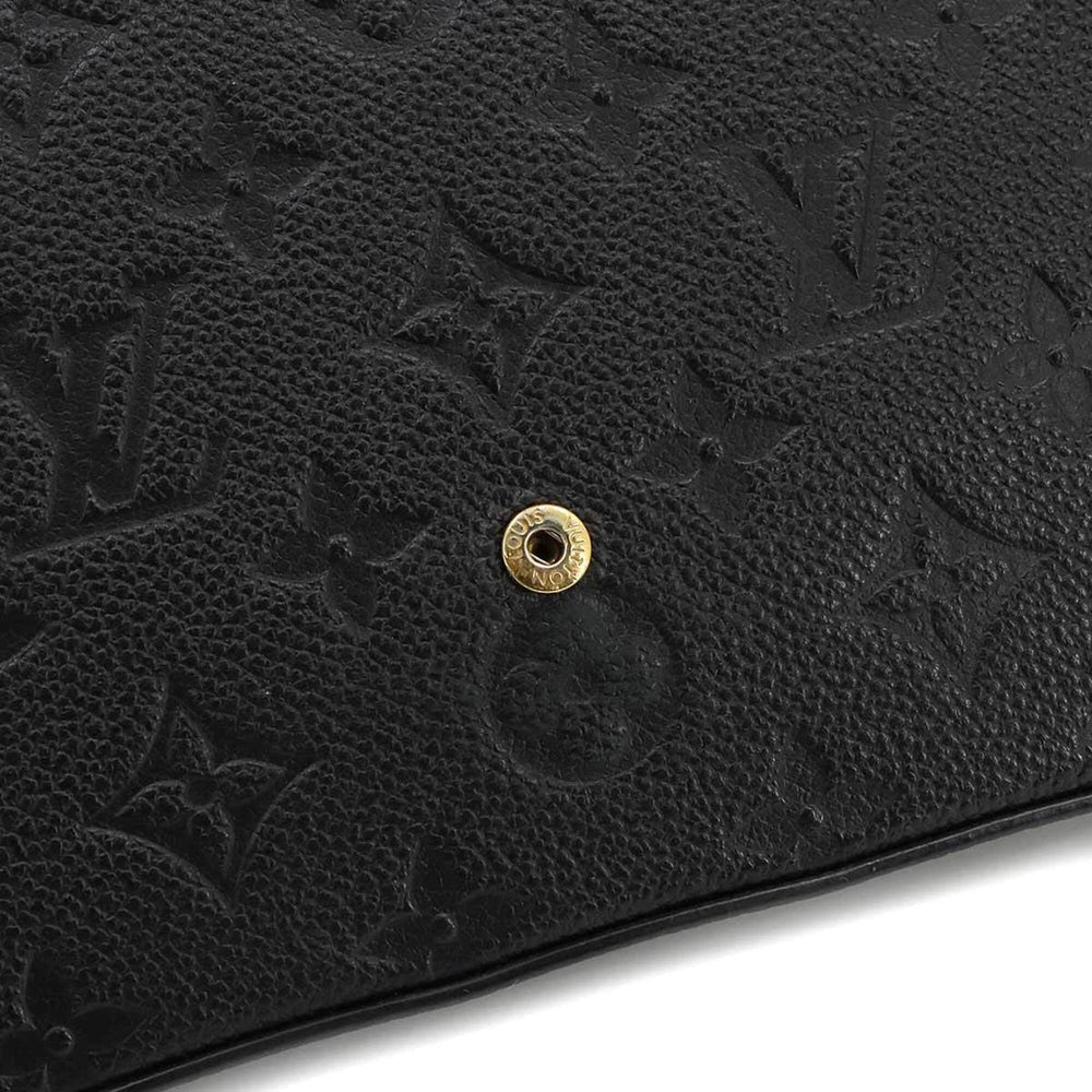 Louis Vuitton Monogram Empreinte Pochette Felicie Chain Wallet Leather Noir M82477 RFID — Like New