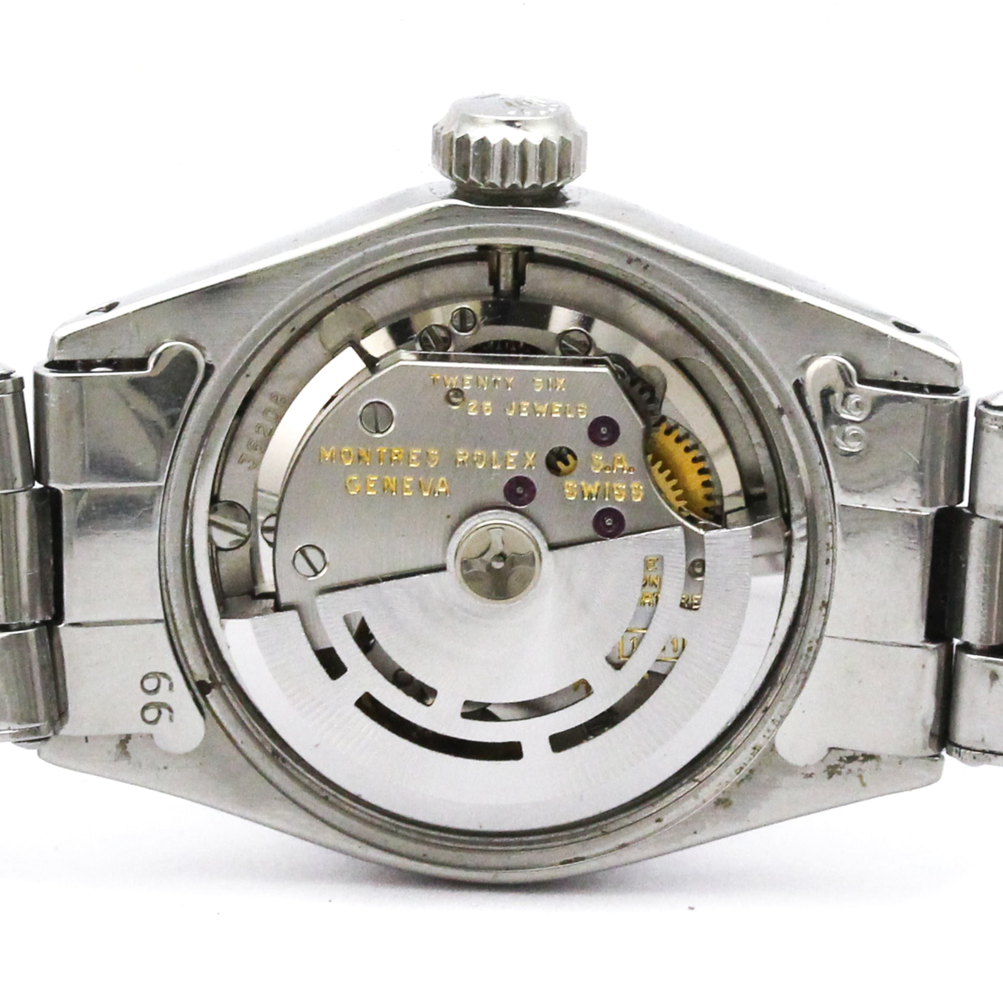 ROLEX Oyster Perpetual 6623 Steel Automatic Ladies Watch Vintage — Good