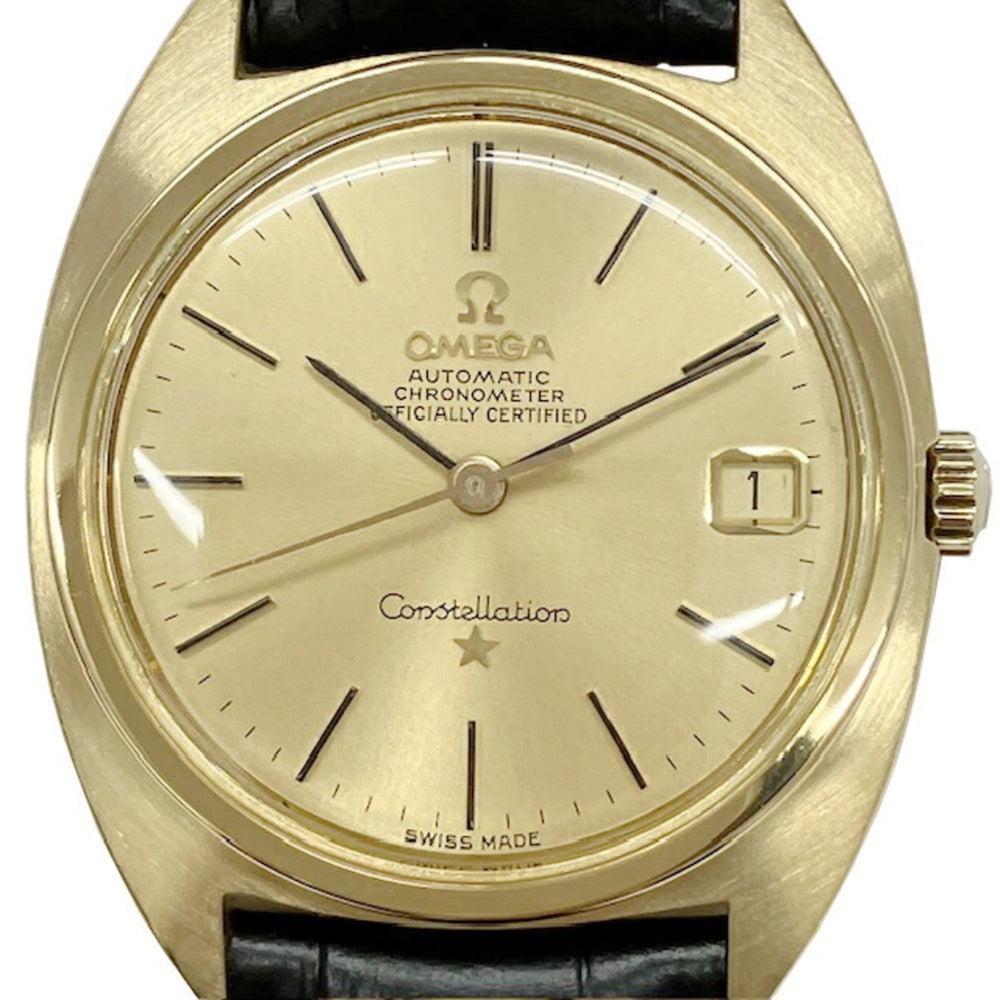 OMEGA Constellation 168.009 Cal.561 750 168.017 18K Automatic Watch with Date Function for Men — Very Good