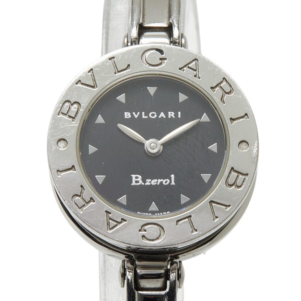 Bulgari B.zero1 Bangle Watch BZ22SS Quartz Black Dial Stainless Steel Women's BVLGARI — Good
