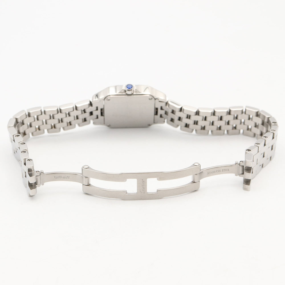 Cartier Santos Demoiselle SM Watch, Stainless Steel, Ladies, Ivory (W25064Z5) — Very Good