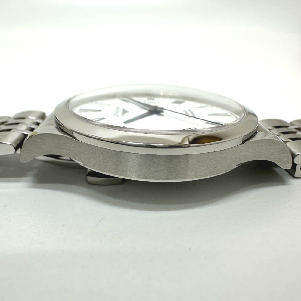 LONGINES L2.820.4.11.6 Watch, Record Chronometer, Automatic, Date, Stainless Steel, Men's, Silver — Very Good
