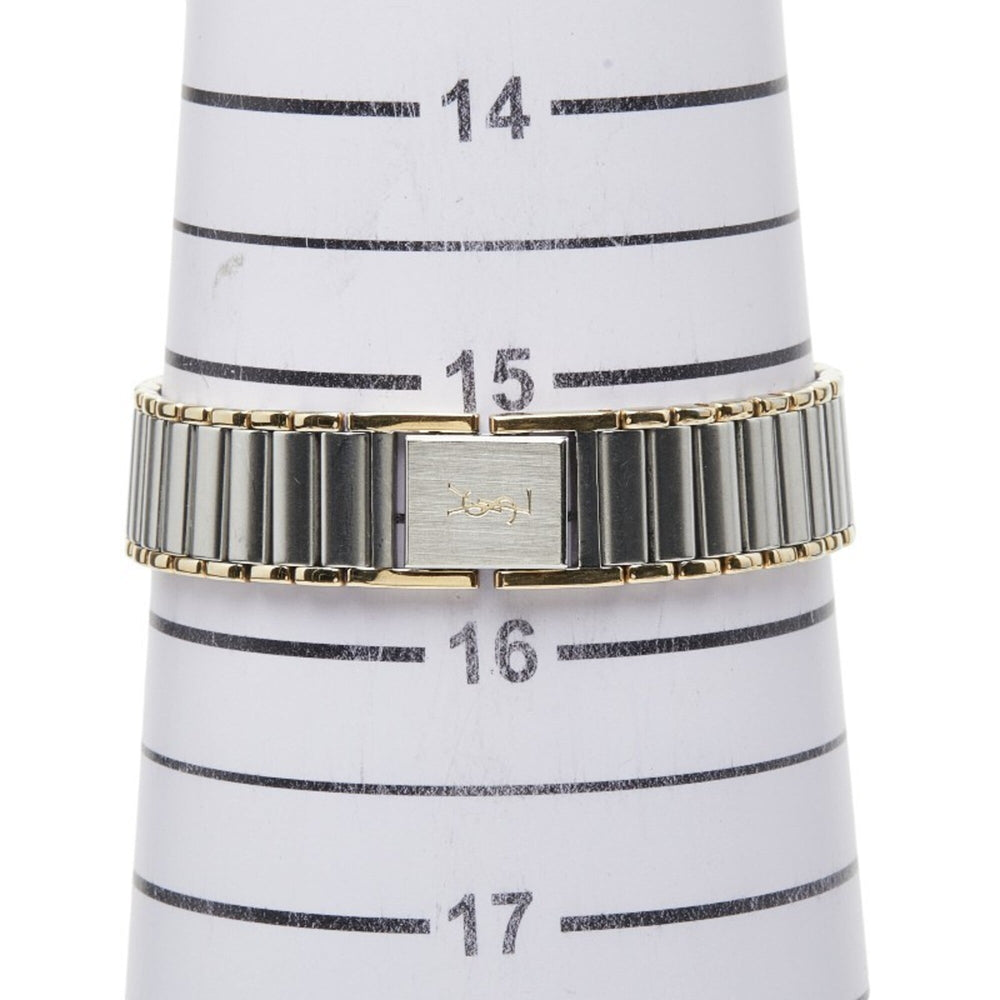 Saint Laurent x Citizen watch, model 2200-228481, Japanese quartz movement, gold dial, stainless steel, ladies' watch — Good
