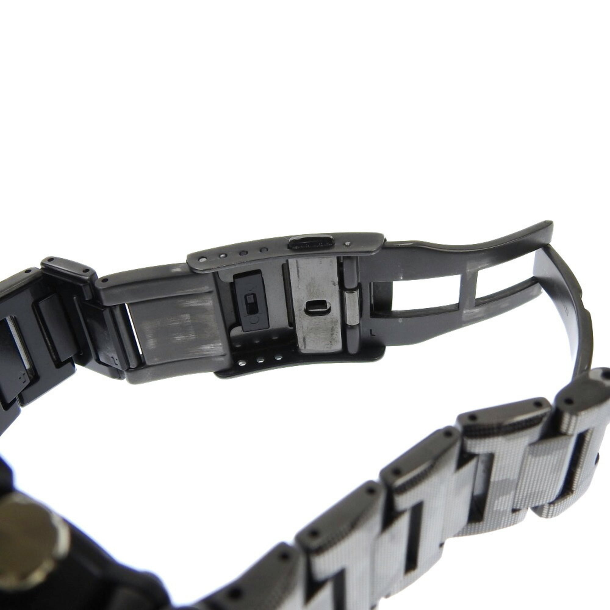 CASIO G-Shock MTG B1000 DCM 1AJF Black Dial Watch Metal SS Radio Solar 48mm Men's — Very Good