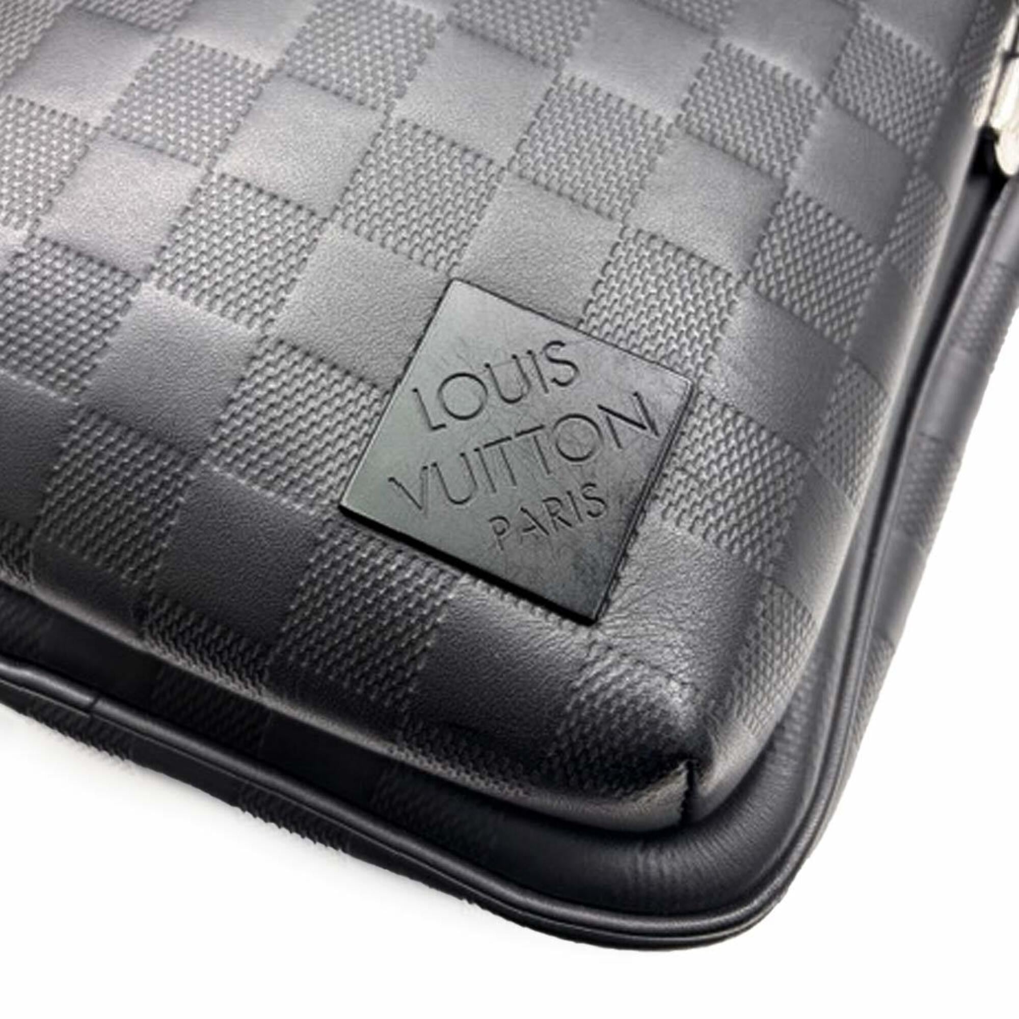 Louis Vuitton Damier Infini Avenue Sling Handbag Body Black N45303 RFID Bag — Like New