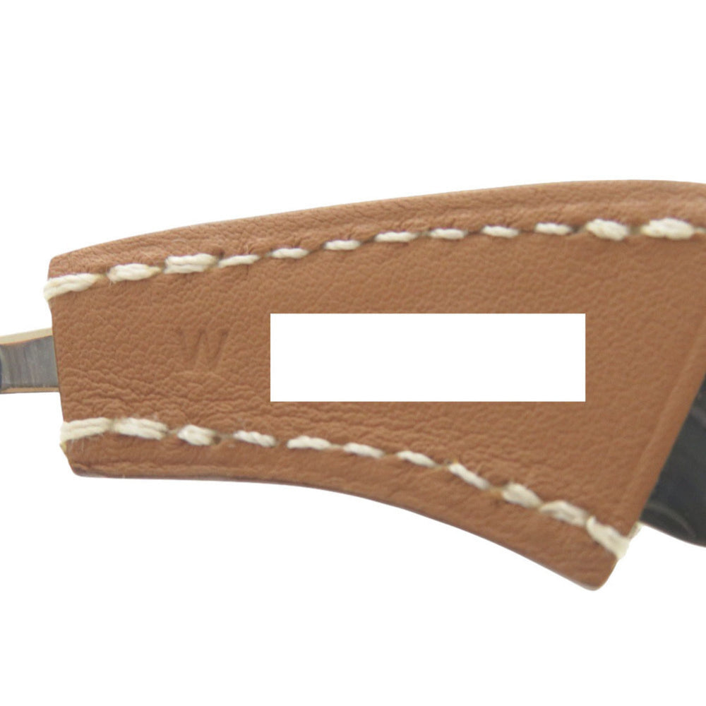 Like new Hermès Epure Equestre Vaubarenia/Fauve metal necklace with silver hardware and a W stamp (made in 2024). Brown choker necklace, item number 0415. This HERMES is for women — Like New