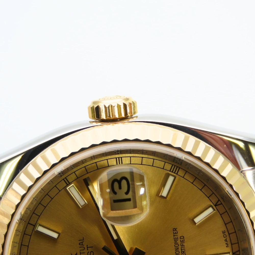 Rolex Datejust 116233 Stainless Steel & 18K Yellow Gold Combination Men's Watch ROLEX — Very Good