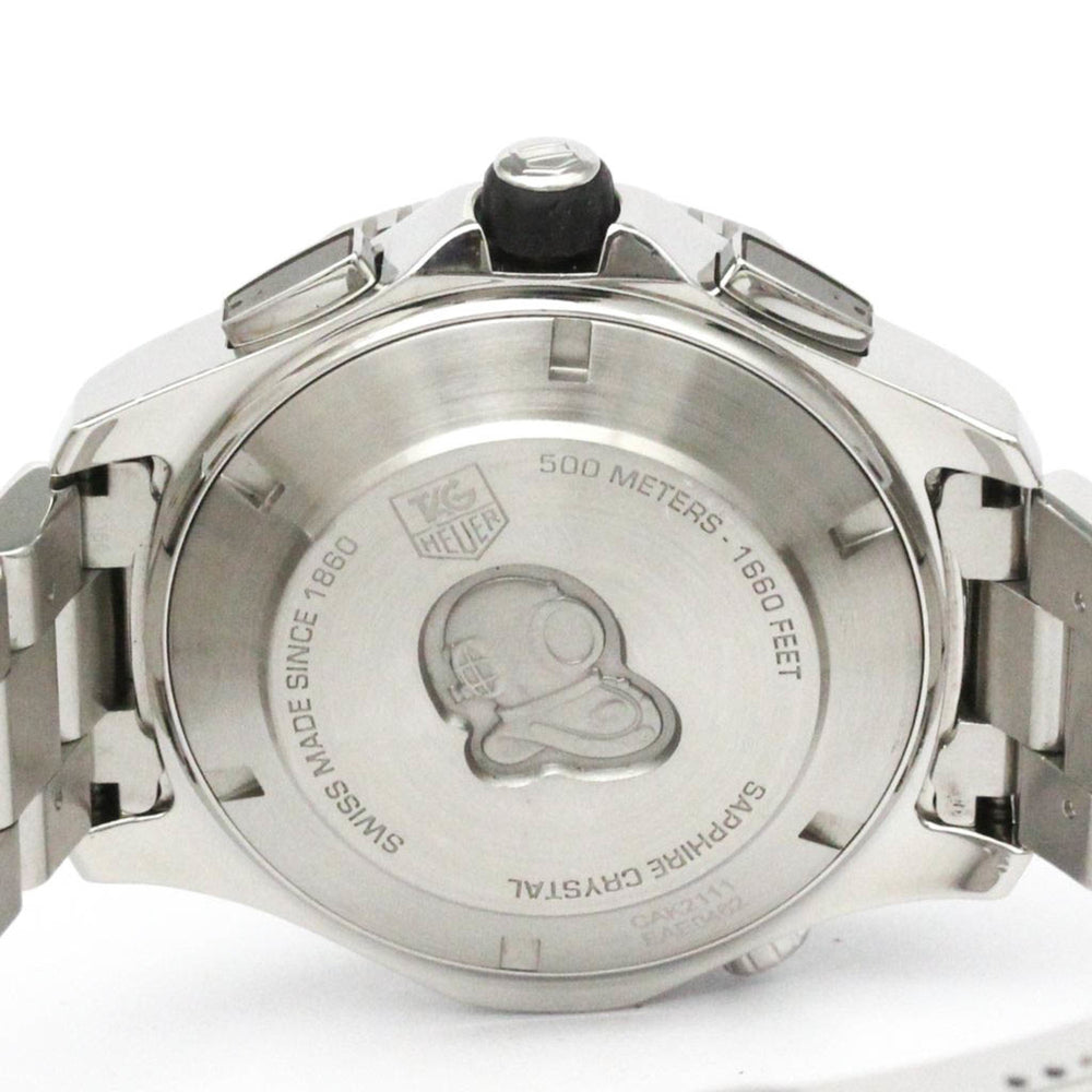 TAG HEUER Aquaracer 500M Chronograph Steel Automatic CAK2111 Polished — Good
