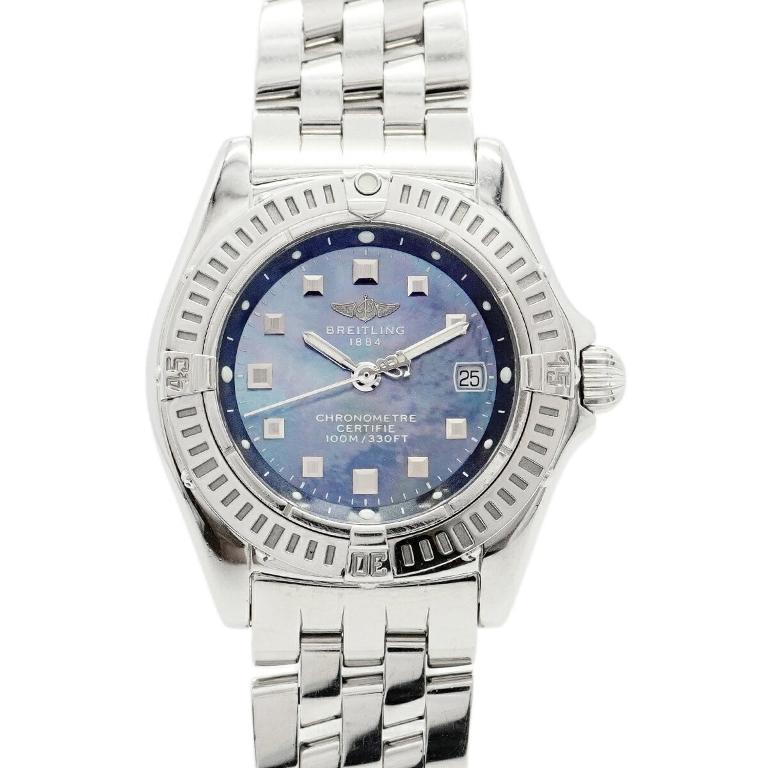 Breitling Calistino A72345 Blue Dial Women's Watch