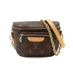 Louis Vuitton Monogram Mini Bumbag 2-way Hand/Shoulder Handbag Brown M82335 RFID — Like New