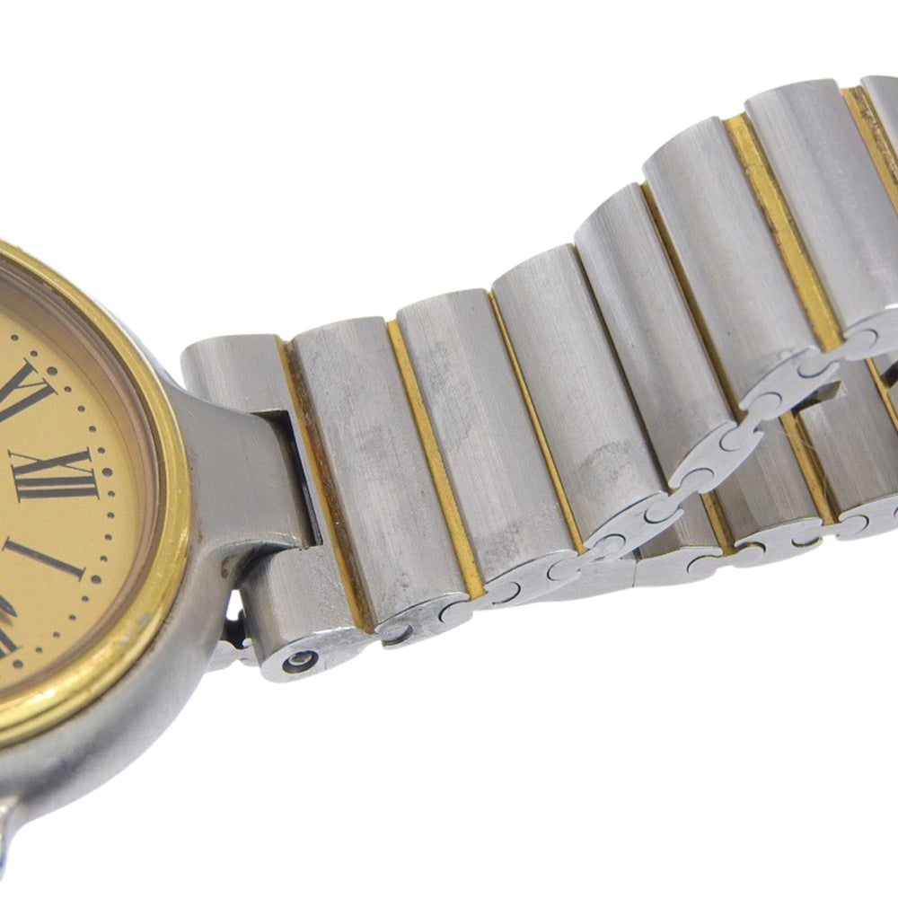 Dunhill Millennium Women's Watch, Stainless Steel, Silver, Quartz, Analog, Gold Dial — Good