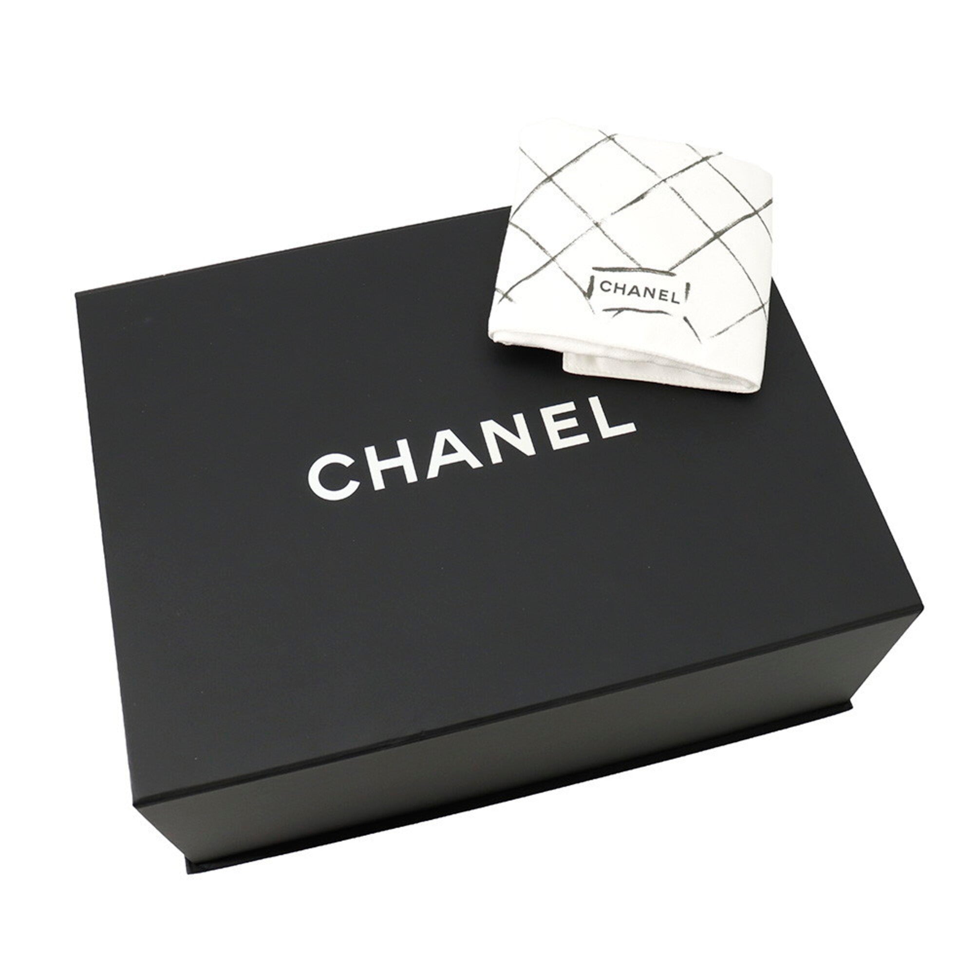 Chanel Chain Shoulder Bag Matelassé 30 Coco Mark Caviar Skin A58600 CHANEL Large Handbag Women's — Like New