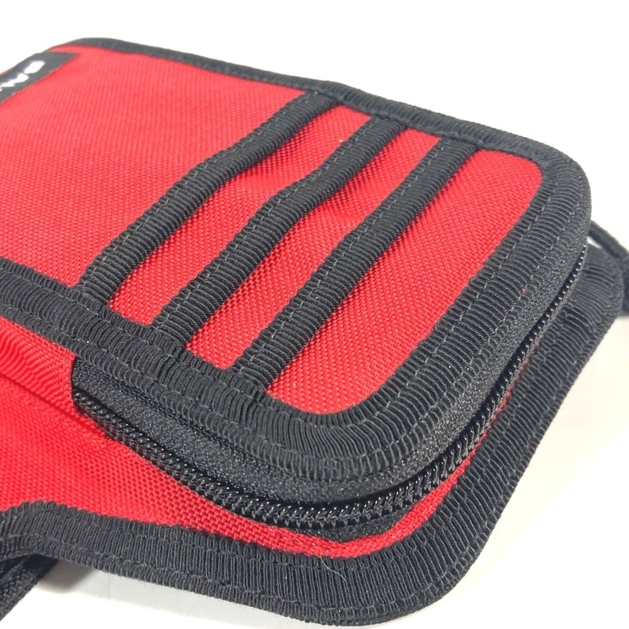 BALENCIAGA 6559472 Explorer Arm Phone Holder Bracelet Warmer Pouch Nylon Women's Red G-241010-48 — New - Store Return