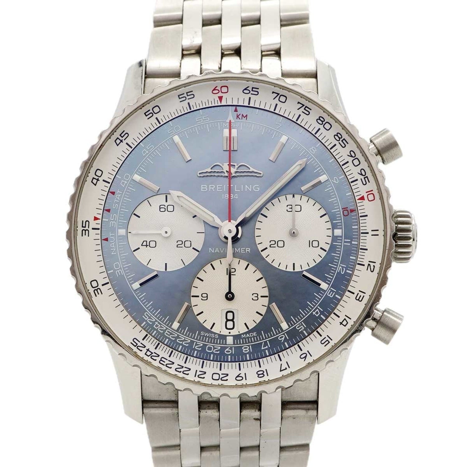 Breitling Navitimer Japan Edition AB0139 Blue Dial Men's Watch