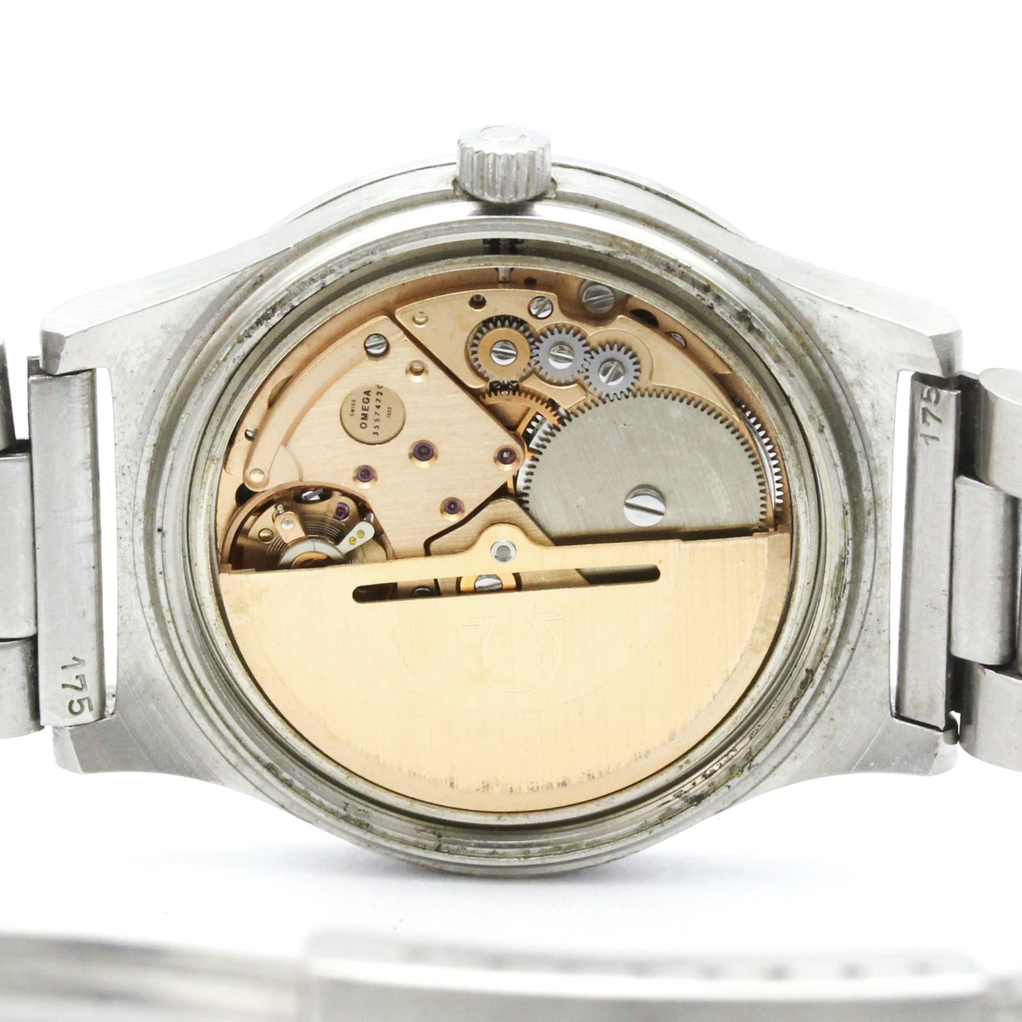 OMEGA Geneve Day Date Cal 1022 Automatic Mens Watch 166.0169 Vintage — Good