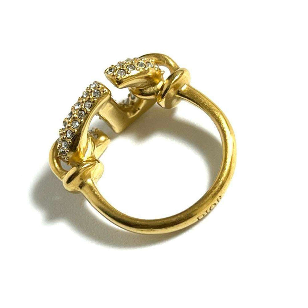 Christian Dior Dior Women's Ring CD Navy — Like New