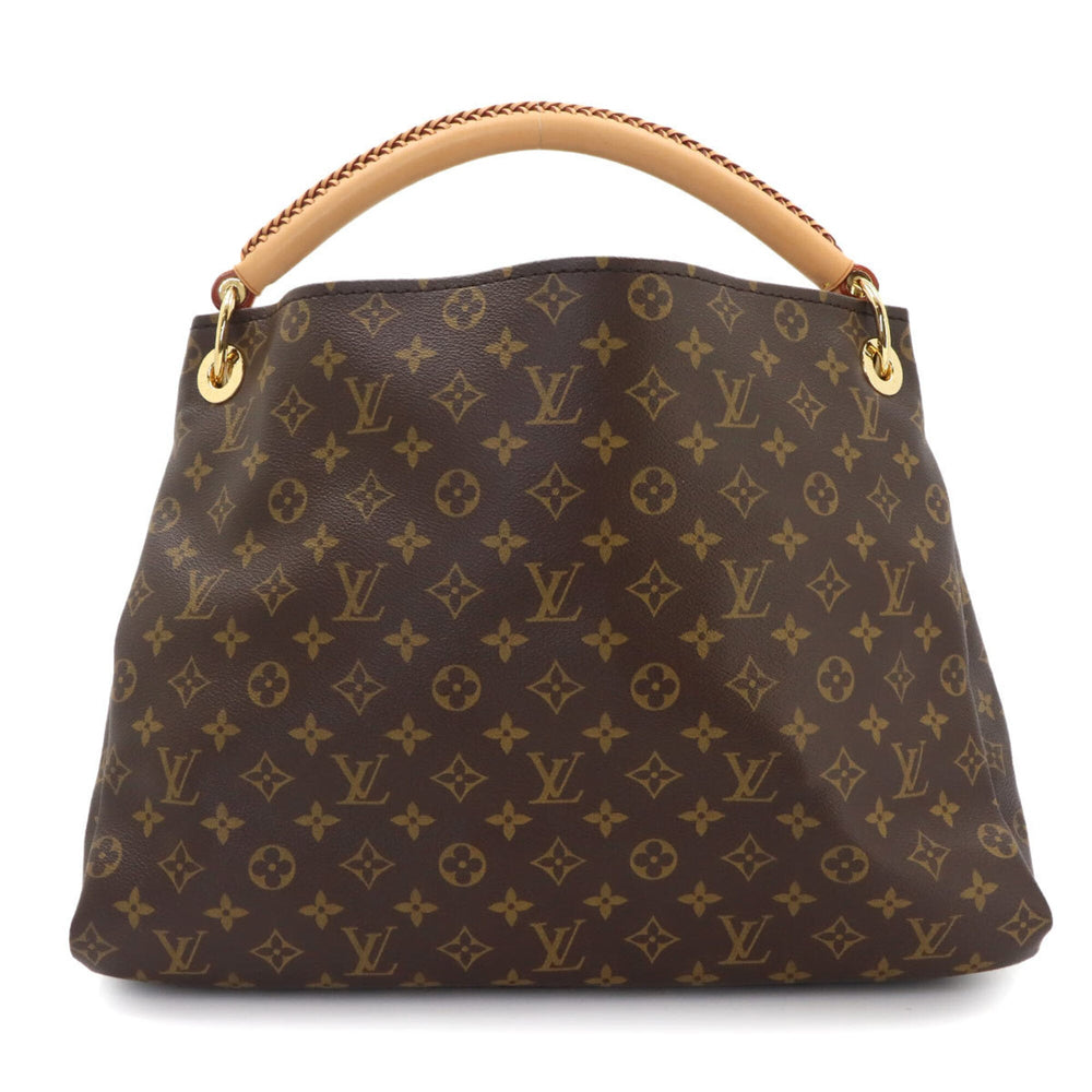 Louis Vuitton LOUIS VUITTON Monogram Artsy MM Shoulder Handbag Brown M40249 Gold Hardware — Like New