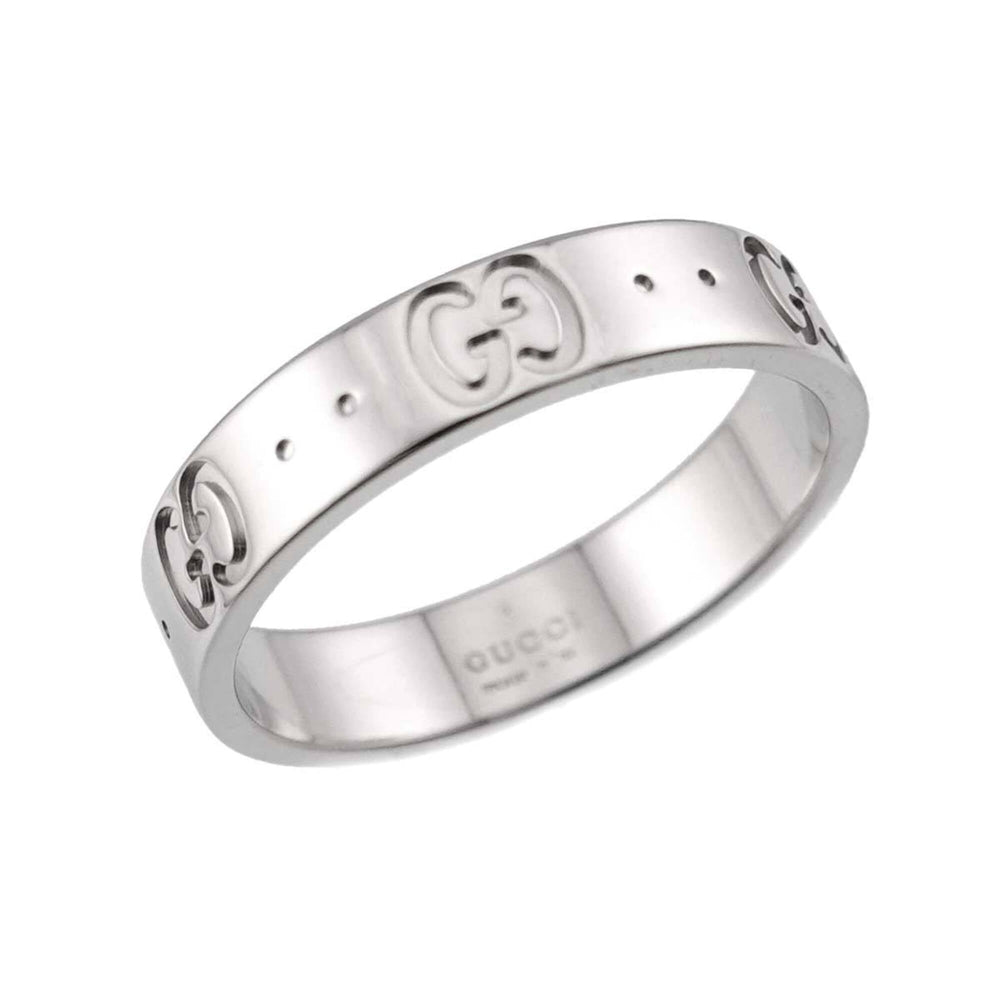 Gucci Icon #11 Ring, 18K WG (White Gold 750) — Like New