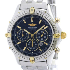 BREITLING Shadow Flyback Chronograph Steel Mens Watch B35312 Polished — Very Good