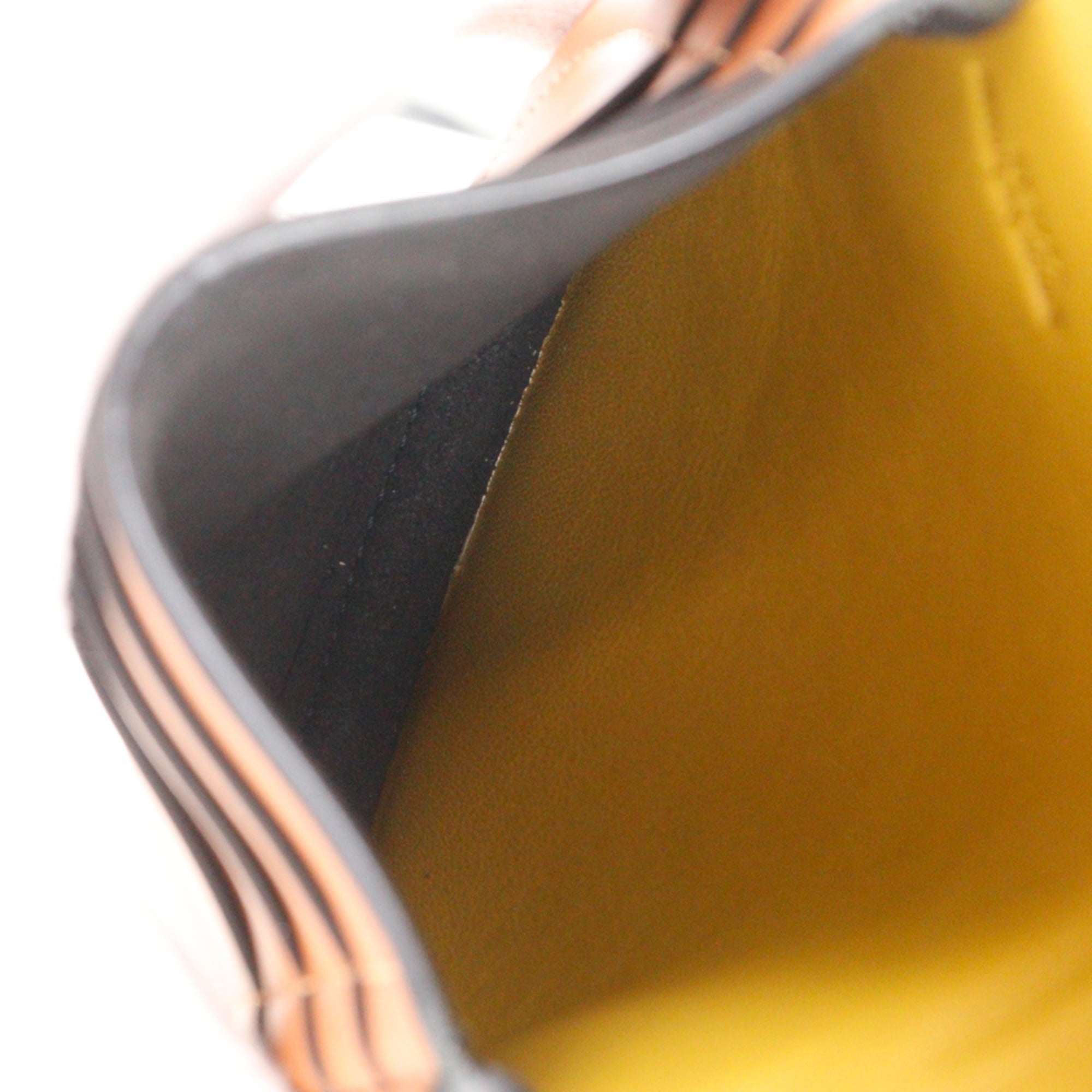 Loewe Heel Pouch Mini Shoulder Bag, Anagram Pattern, 102027, Leather, Brown, Women's — Like New