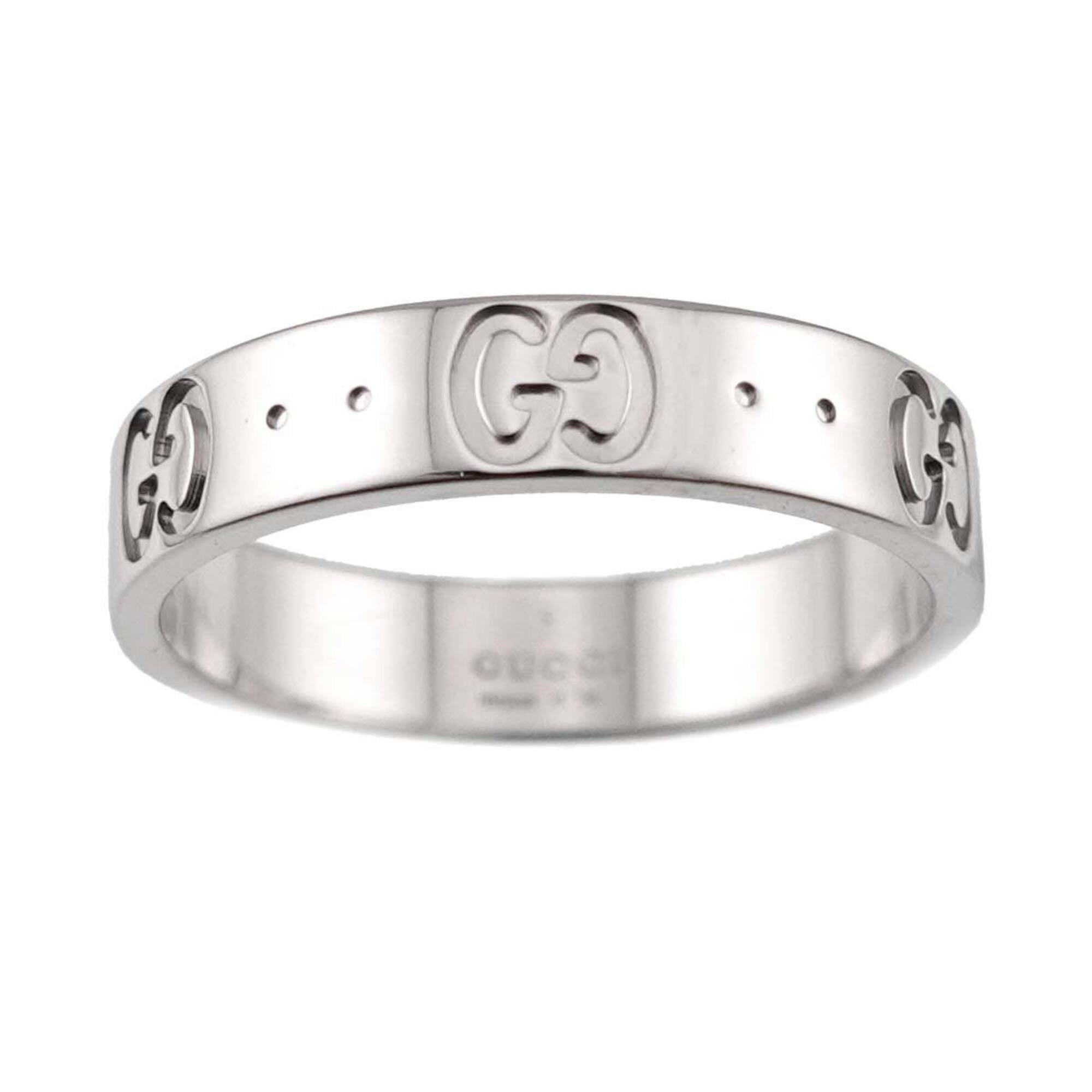 Gucci Icon #11 Ring, 18K WG (White Gold 750) — Like New