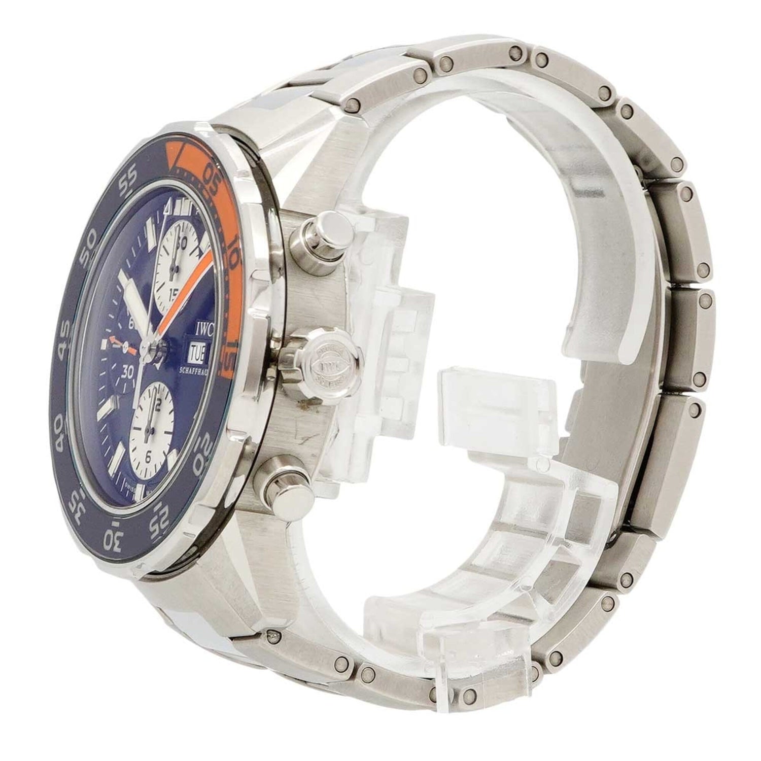 IWC Schaffhausen Aquatimer IW376703 Navy Dial Men's Watch