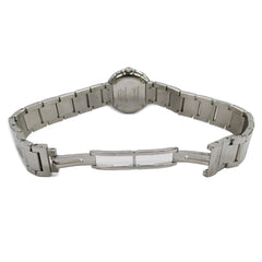 Tiffany & Co. Women's Atlas Diamond Quartz Watch, Stainless Steel (SS), Silver/Navy, 69291651, Polished — Good